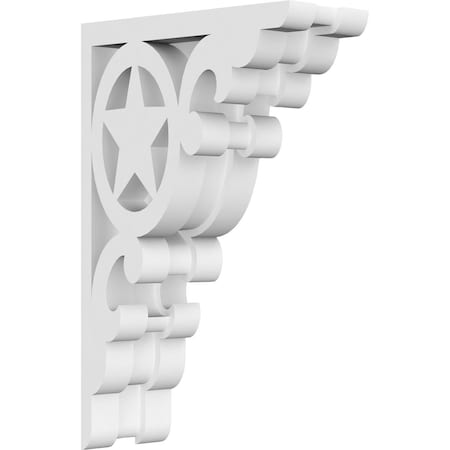 Ekena Millwork Austin Architectural Grade PVC Corbel, 1 7/8"W X 4 1/2"D X 7"H CORP01X04X07AU